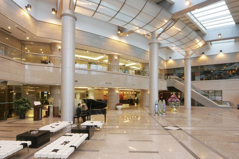 Supreme Tower Hotel Sanghaj Beltér fotó